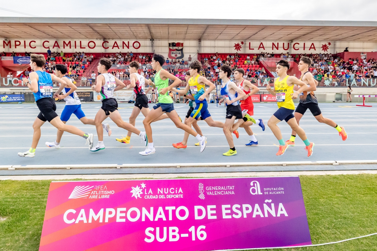 La Nucía se consolida como capital del atletismo base con un brillante Nacional sub-16