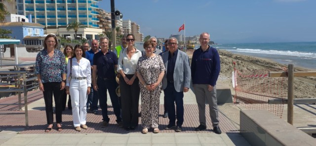 El Gobierno financia actuaciones en las playas de Oropesa para reparar los daños de los últimos temporales