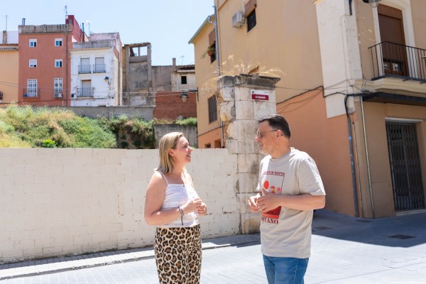 La Diputación financia la rehabilitación y humanización del barrio de Poble Nou de Ontinyent con nuevas plazas y jardines