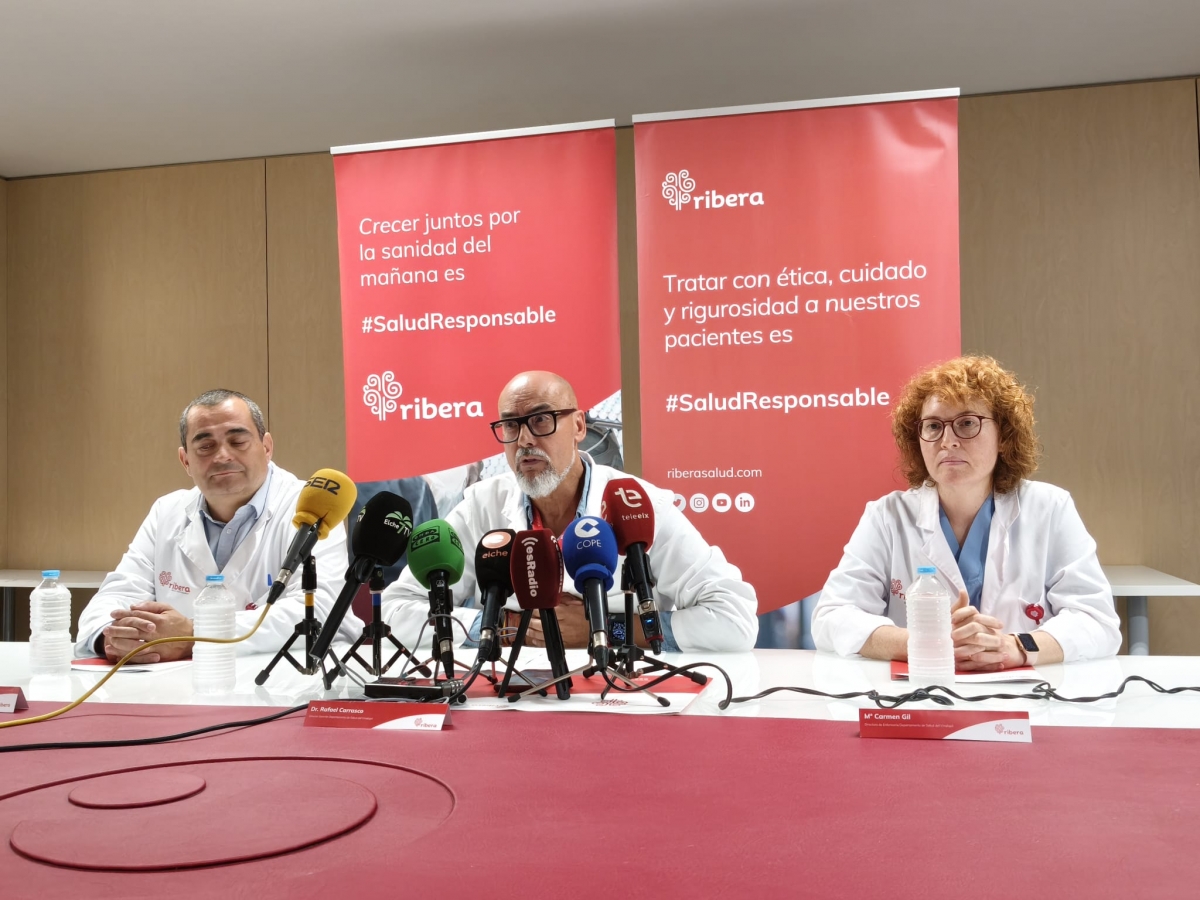El Hospital Vinalopó diseña su ampliación en Elche y a la espera de los terrenos de Crevillent para el centro de salud