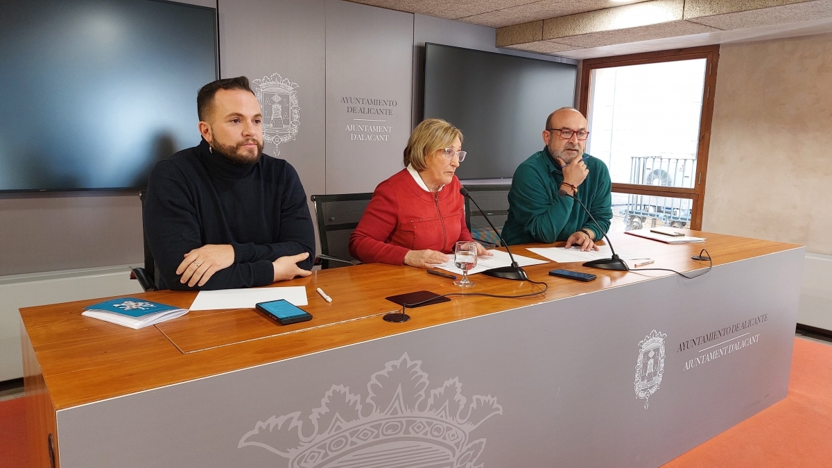 La izquierda de Alicante exige transparencia económica al PP y el cese de Cutanda