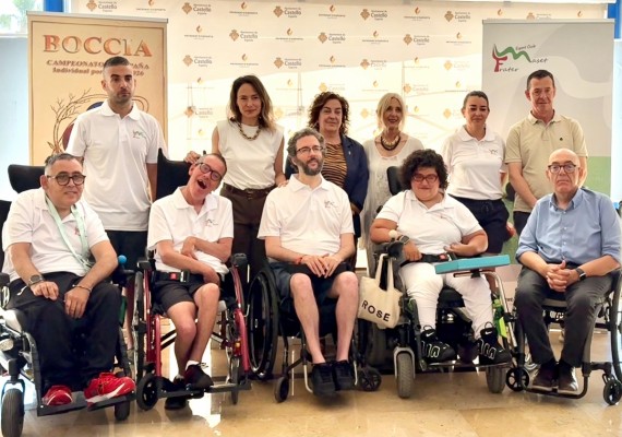 Castelló acoge el campeonato nacional del deporte paralímpico boccia con sus 40 mejores jugadores