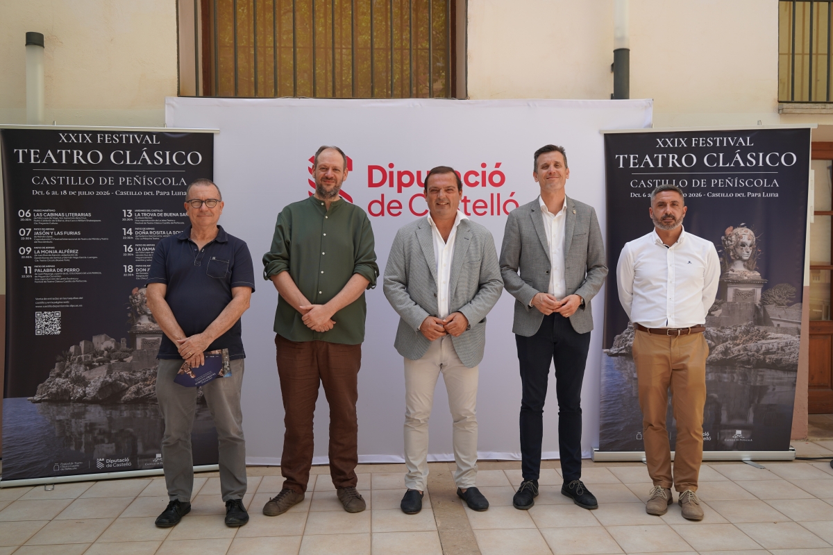 Del paseo marítimo al Castillo: Peñíscola prepara una nueva edición de su Festival de Teatro Clásico