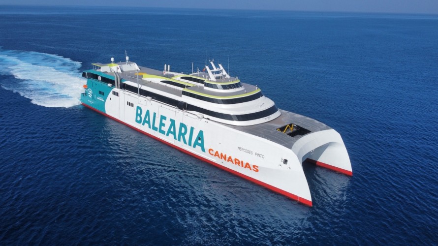 Baleària crea una nueva firma tras integrar sus negocios de carga con las firmas canarias Hermes y Tisa