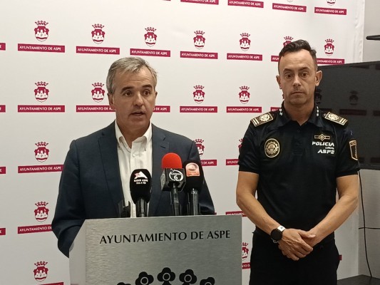Aspe incorporará cerca de 30 nuevos agentes de Guardia Civil y Policía Local antes de agosto