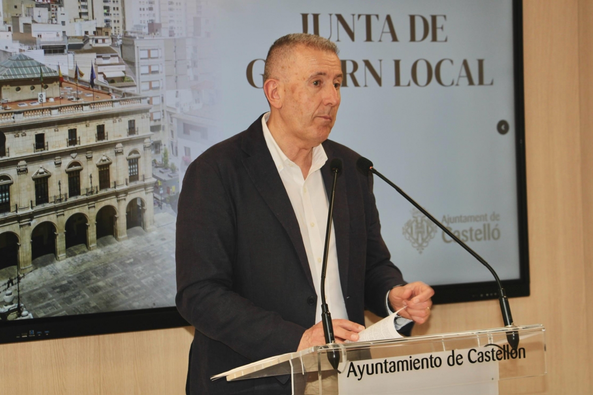 El portavoz del gobierno municipal de Castelló, Vicent Sales.