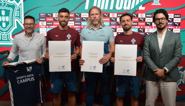 La UCAM ficha a los portugueses Bernardo Silva y Bruno Fernandes como profesores honoríficos