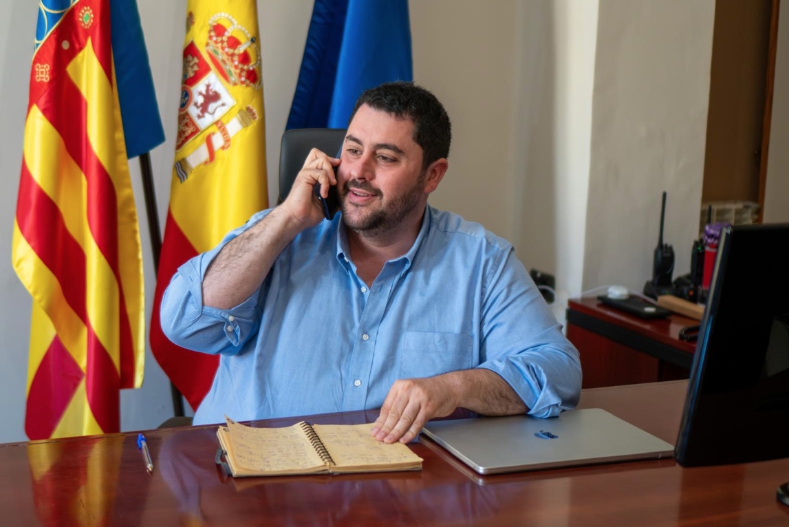 David García, presidente de la Unión Municipalista. - Foto: AYUNTAMIENTO DE NULES David García, presidente de la Unión Municipalista.