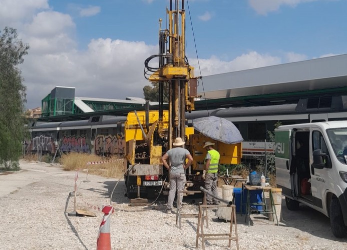 Murcia comienza los sondeos geotécnicos para construir la estación subterránea de autobuses del Carmen