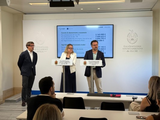 Aigües d’Elx presenta un plan inversor de 33 millones de euros hasta 2030
