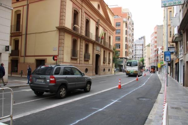 Castelló culminará la obra del bucle central del Tram durante las dos próximas semanas con el repintado