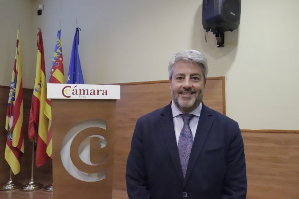 Pablo de Gracia deja la presidencia de Cámara Alcoy, después de seis años, por motivos laborales