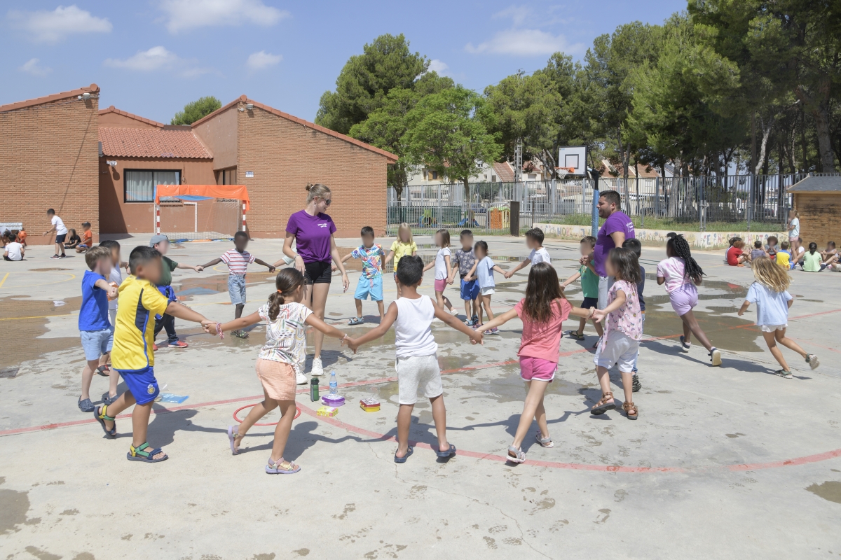 Actividades en la escuela de verano de Paiporta. - Foto: AYUNTAMIENTO DE PAIPORTA Actividades en la escuela de verano de Paiporta.