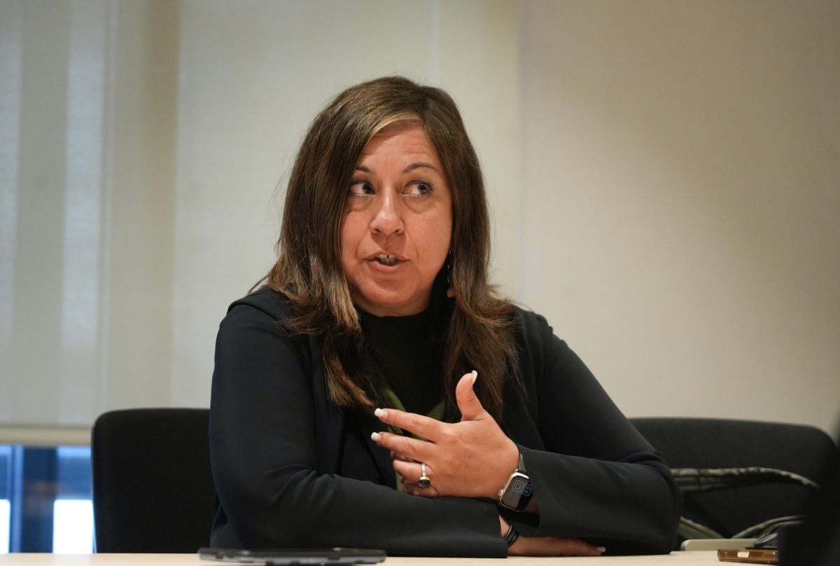 Maria Vassilakou, exvicealaldesa de Viena - Foto: Eduardo Manzana Maria Vassilakou, exvicealaldesa de Viena