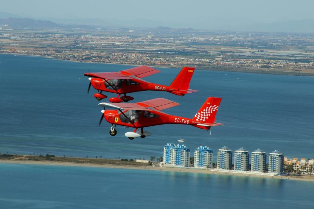 Aeroclub Mar Menor. - Foto: Aeroclub Mar Menor. Aeroclub Mar Menor.