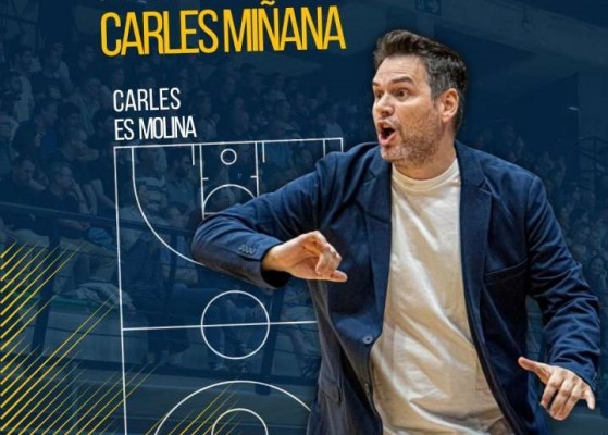 El barcelonés Carles Miñana sigue como entrenador del Ciudad de Molina Basket en Segunda FEB
