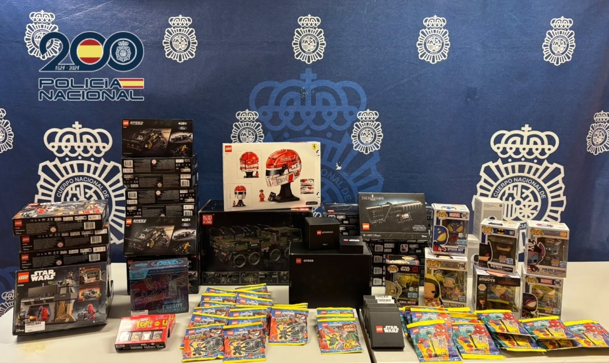 Detenido en Elche un hombre por robar piezas de colección de juguetes valoradas en 10.000 euros