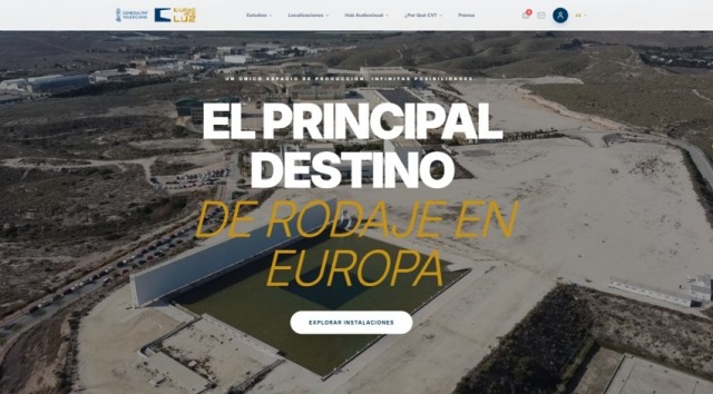Ciudad de la Luz pone en marcha su nueva web para conectar al ecosistema audiovisual de la Comunitat