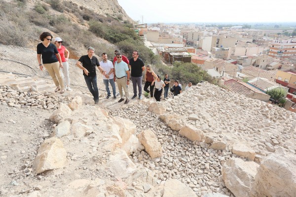 El enclave arqueológico de Laderas del Castillo ultima las obras de consolidación