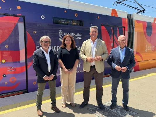 FGV refuerza el Tram en Fogueres con servicio ininterrumpido desde el 20 hasta el 25 