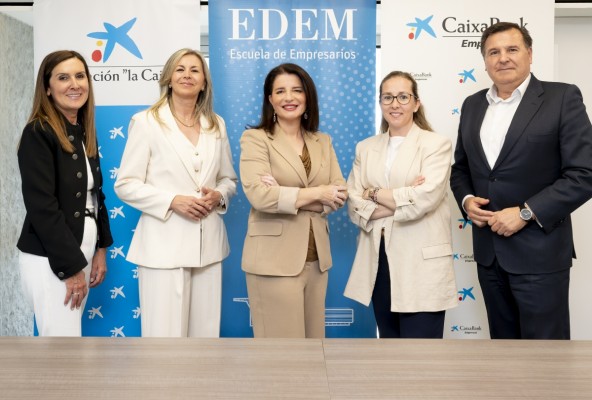 CaixaBank y la Fundación “la Caixa” refuerzan su apoyo  a EDEM Escuela de Empresarios 