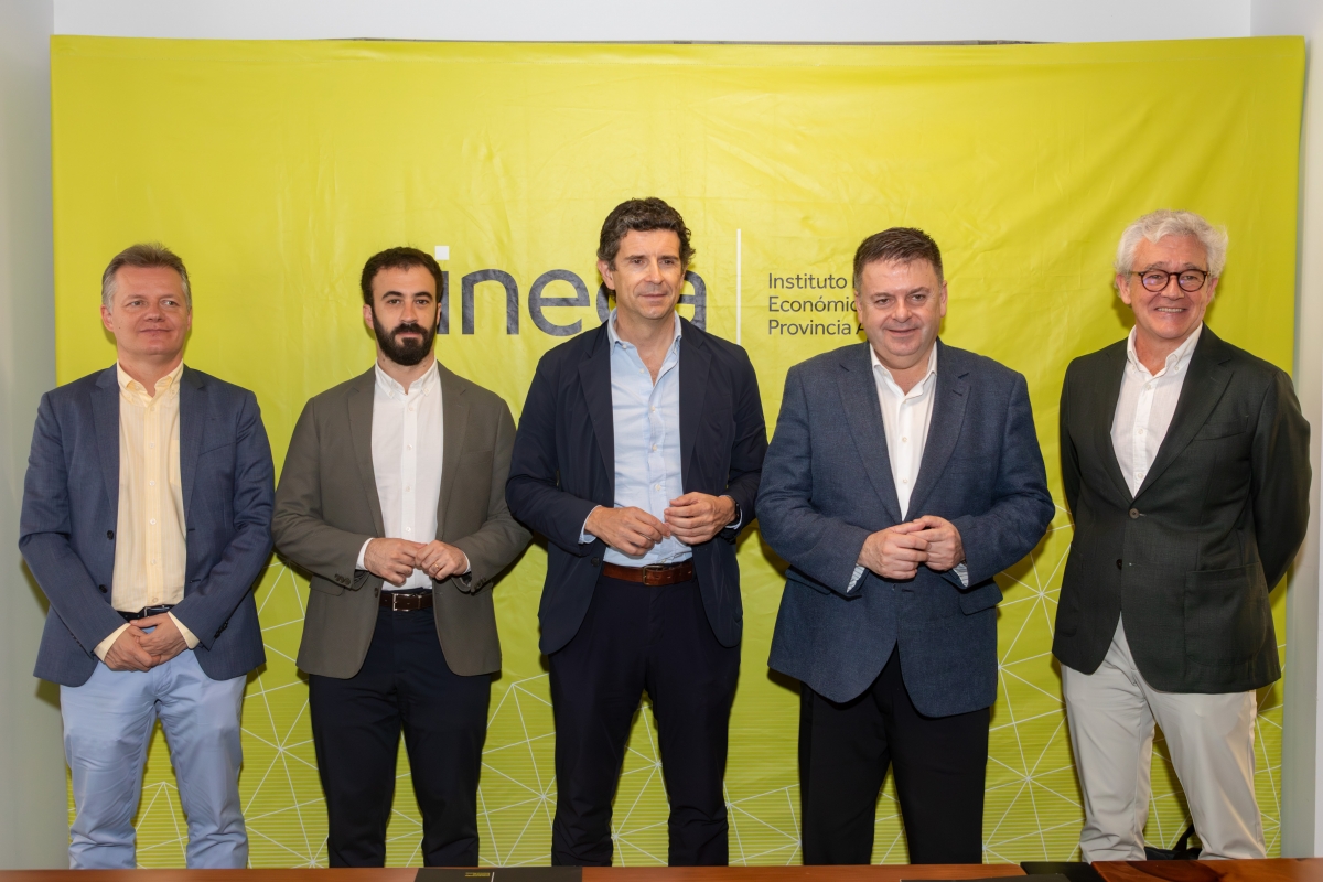 Armando Ortuño, Arturo Albaladejo, Alfredo Millá, Santiago Carbó y Paco Llopis.