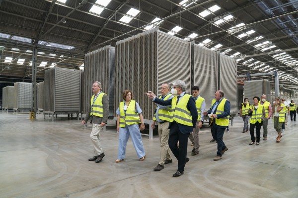Las imágenes de la jornada de cogeneración de Ascer, con visita a la planta de Tau