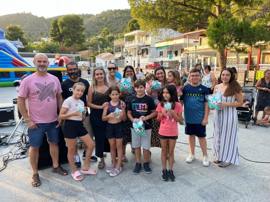 Los niños y niñas de la Vall d’Uixó disfrutan de la Fiesta del Agua en el Paratge de Sant Josep

