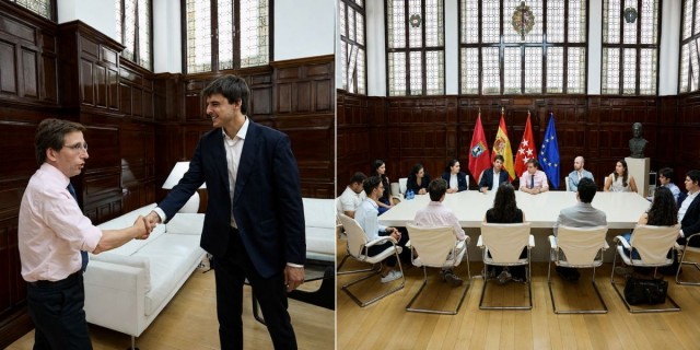 El alcalde de Madrid recibe a AP institute