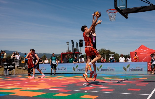 Valencia Basket 3x3 compite hasta cuartos en una exigente edición del Bilbao Jokoan 3x3