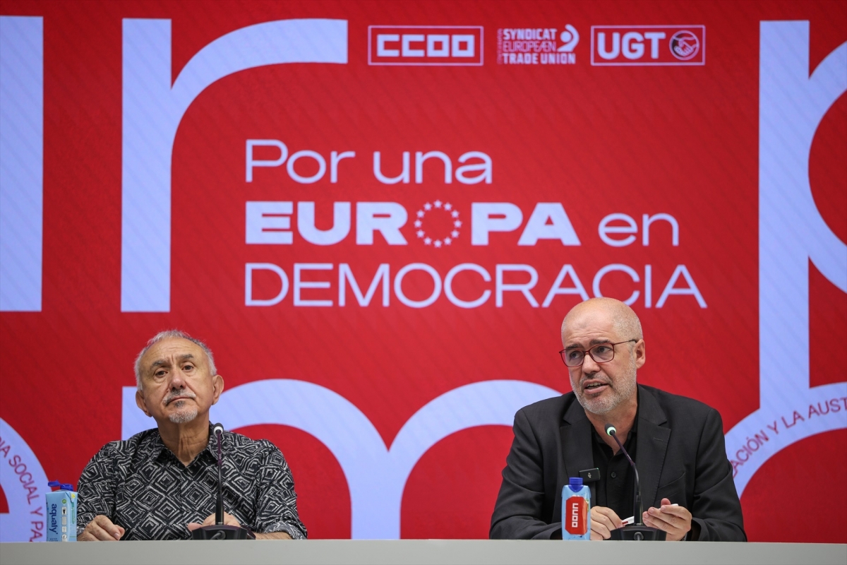 Sordo (CCOO) y Álvarez (UGT) niegan abusos en las bajas médicas y avisan a CEOE: 