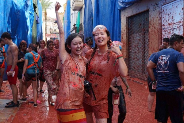 La Tomatina de Buñol 2024: un plan antiviolencia de género con
éxito en los últimos años