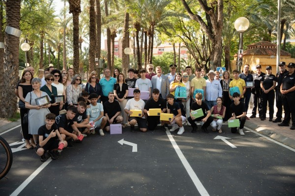 Educación sobre ruedas: los colegios La Flota y La Santa Cruz, y el IES La Basílica ganan el concurso municipal de seguridad vial