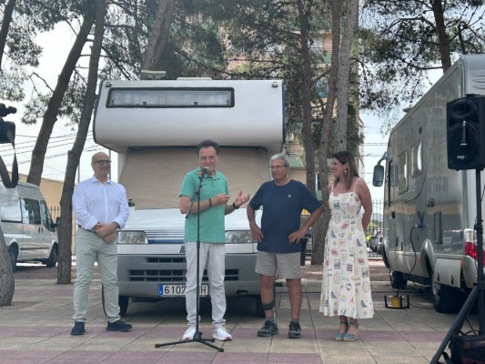 Monóvar se abre al turismo sobre ruedas con su primer encuentro de autocaravanas