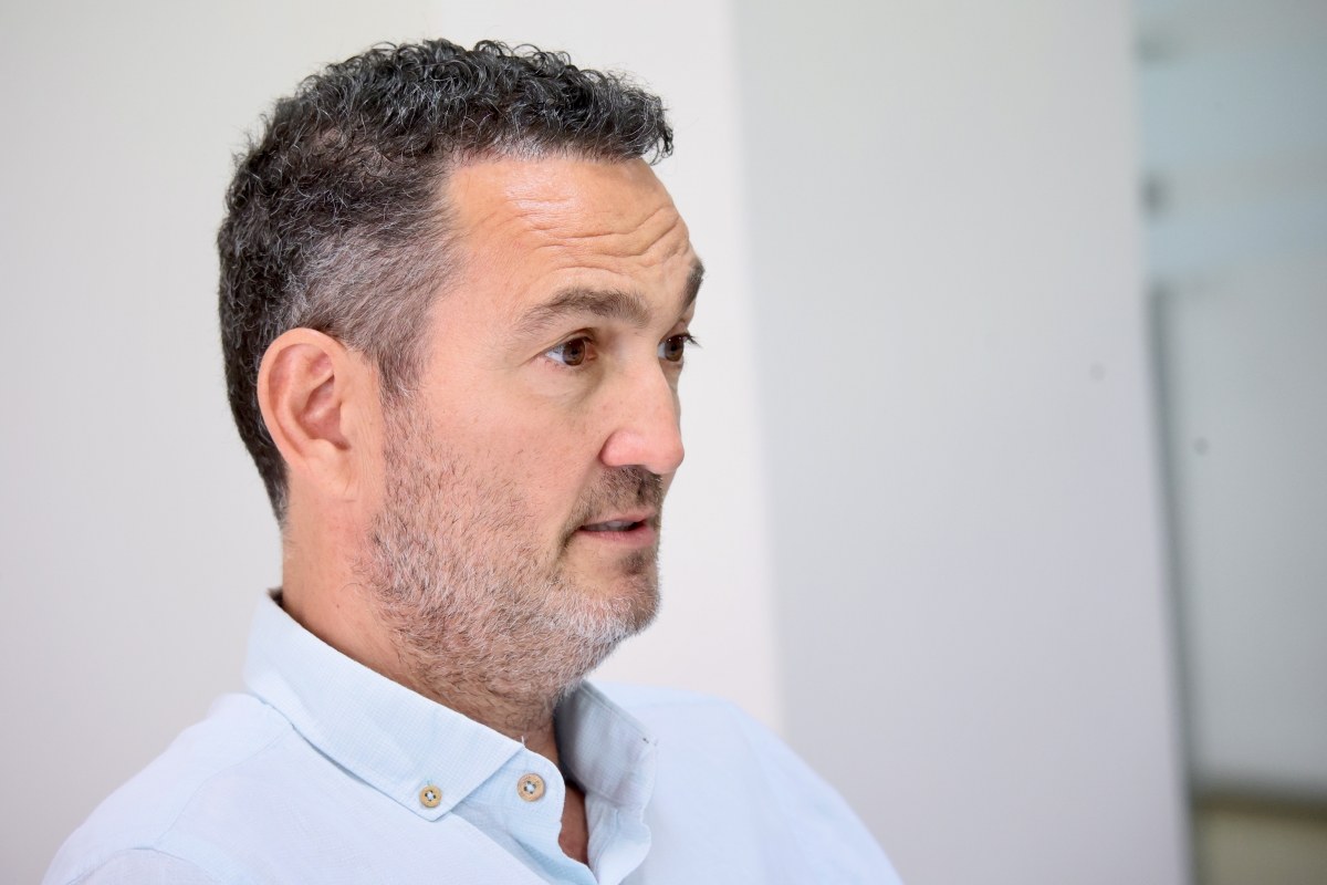 Pablo Candela González, adjunto a dirección de Reciclaje de Neumáticos y Caucho. - Pablo Candela González, adjunto a dirección de Reciclaje de Neumáticos y Caucho.