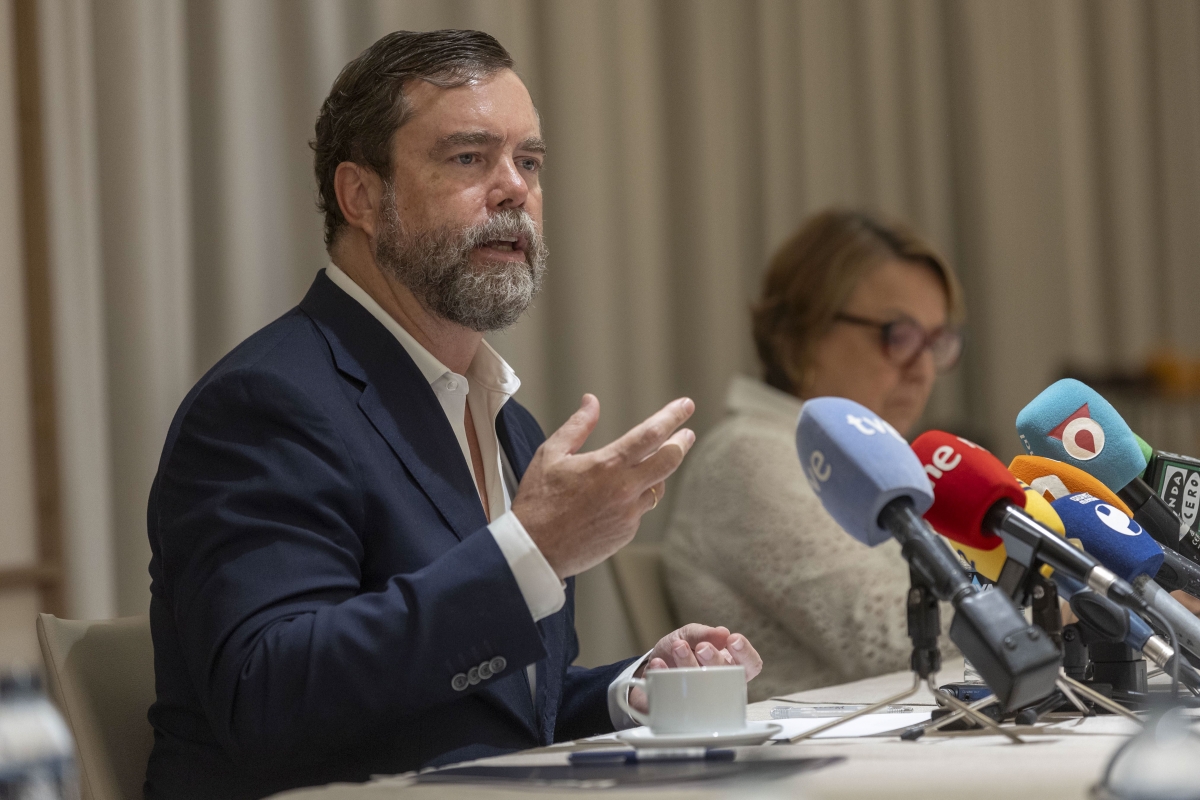 Iván Espinosa de los Monteros, en Murcia. - Foto: EFE / MARCIAL GUILLÉN Iván Espinosa de los Monteros, en Murcia.