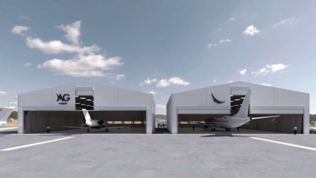 Aeronáutica Gestión aterriza en el aeropuerto de Castellón con un hangar de pintura para aviación: 10 millones y 85 empleos 
