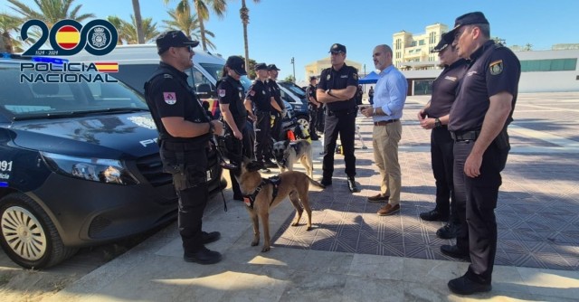 La Policía Nacional presenta la 'Operación Verano' para dar mayor seguridad a zonas turísticas