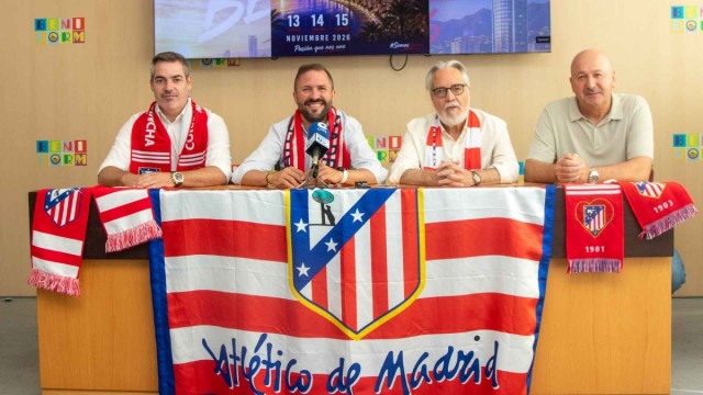Las peñas de aficionados del Atlético de Madrid eligen Benidorm para celebrar su V Congreso Internacional