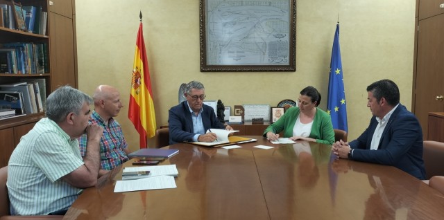 La CHS y Ceutí sellan un convenio para el mantenimiento de cauces en el municipio