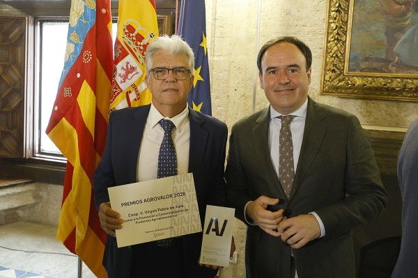 Bodegas Xaló, reconocida con el Premio Agrovalor a la Promoción y Comercialización Agroalimentaria