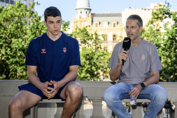 Pedro Martínez, en la previa al inicio de la final de la Liga Endesa: 