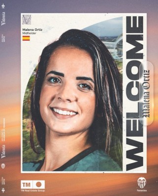 Malena Ortiz se une al Valencia Femenino hasta 2026