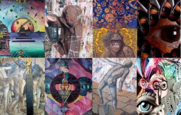 El surrealismo se desata en la Sala Los Postigos de Molina de Segura con una exposición de 'Art en Comú'