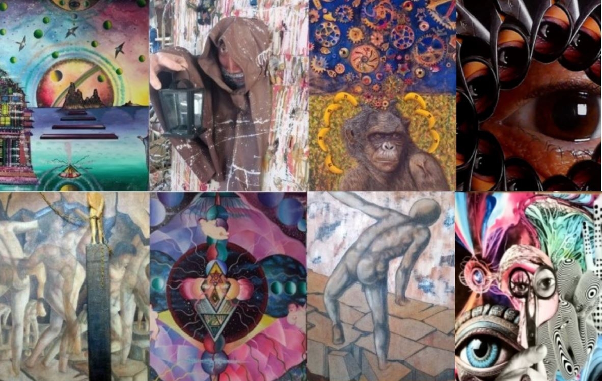 El surrealismo se desata en la Sala Los Postigos de Molina de Segura con una exposición de 'Art en Comú'
