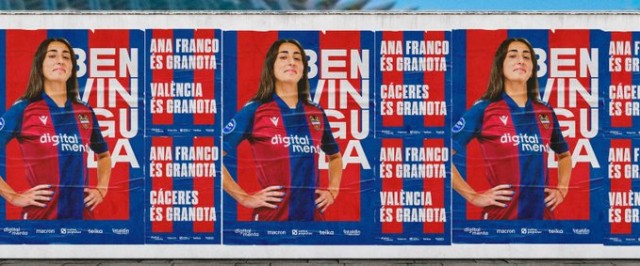 El Levante Femenino ficha a la delantera Ana Franco hasta 2026
