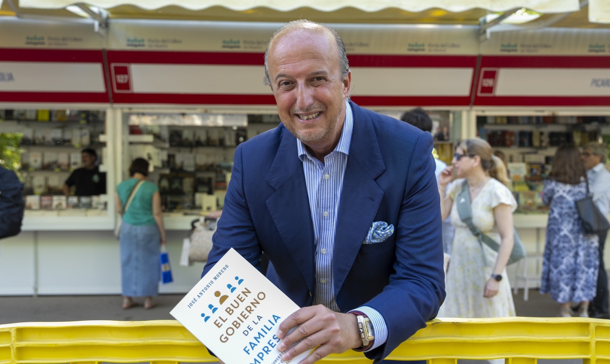 José Antonio Moreno presentará en Murcia su libro 'El buen gobierno de la familia empresaria'