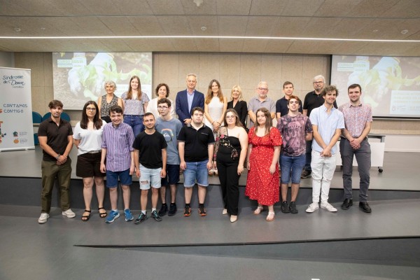 La Cátedra Facsa y la Fundación Síndrome de Down clausuran su actividad formativa en horticultura y jardineria