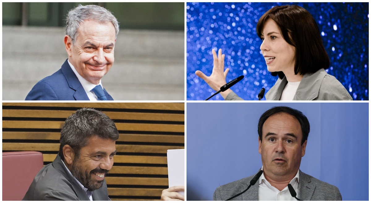 Zapatero y Mazón, dos lastres más para Morant y Llorca que espolean a Compromís y Vox