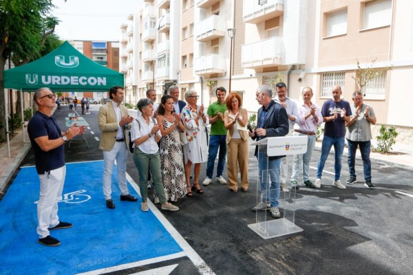Sin fibrocemento y con nuevo alumbrado: finaliza la regeneración del barrio de Navarregui en Sant Joan 